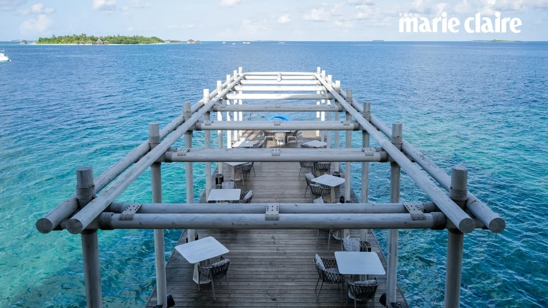 海上綜合設施平台Ocean Sala也有用餐空間 海上綜合設施平台Ocean Sala也有用餐空間