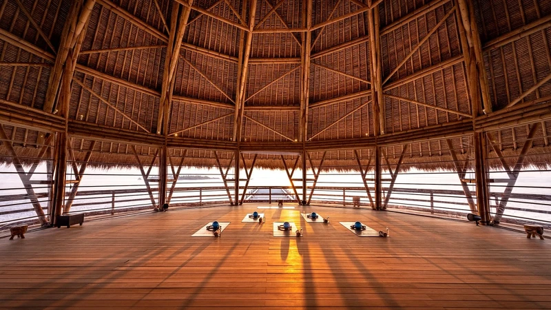 海上綜合設施平台Ocean Sala能做日出瑜伽 海上綜合設施平台Ocean Sala能做日出瑜伽