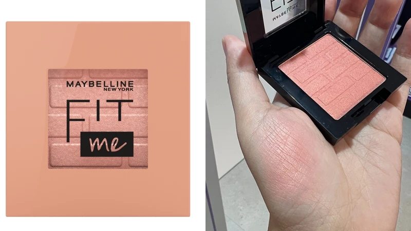 媚比琳FIT ME漂染持色腮紅(#10 Brave蜜桃裸香檳)4.5g,NT300 媚比琳FIT ME漂染持色腮紅(#10 Brave蜜桃裸香檳)4.5g,NT300