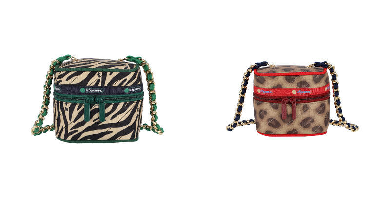 迷幻斑馬紋方形鏈帶包NT$7,500、心魅豹紋方形鏈帶包NT$7,500 迷幻斑馬紋方形鏈帶包NT$7,500、心魅豹紋方形鏈帶包NT$7,500