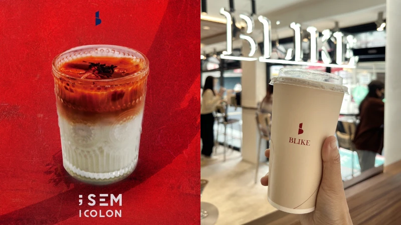 BLIKE分號拿鐵。