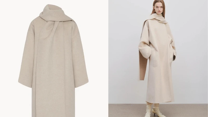 Notte Coat in Cashmere， 約NT 355,650。