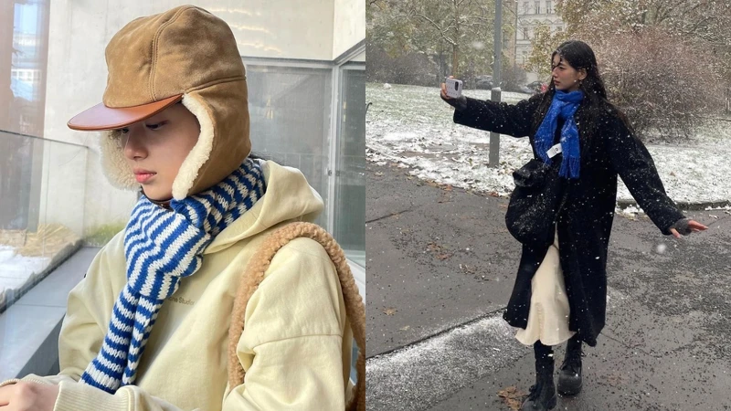 @skuukzky,秀智禦寒法寶就是圍巾。 @skuukzky,秀智禦寒法寶就是圍巾。