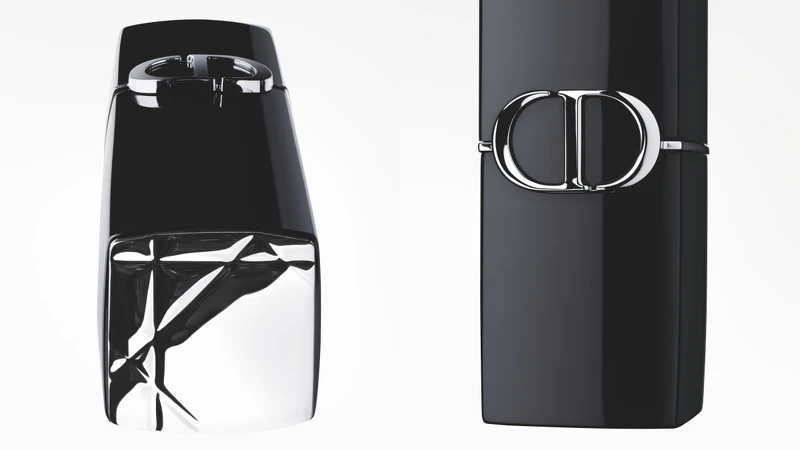 2024年Dior迪奧藍星唇膏情境圖。