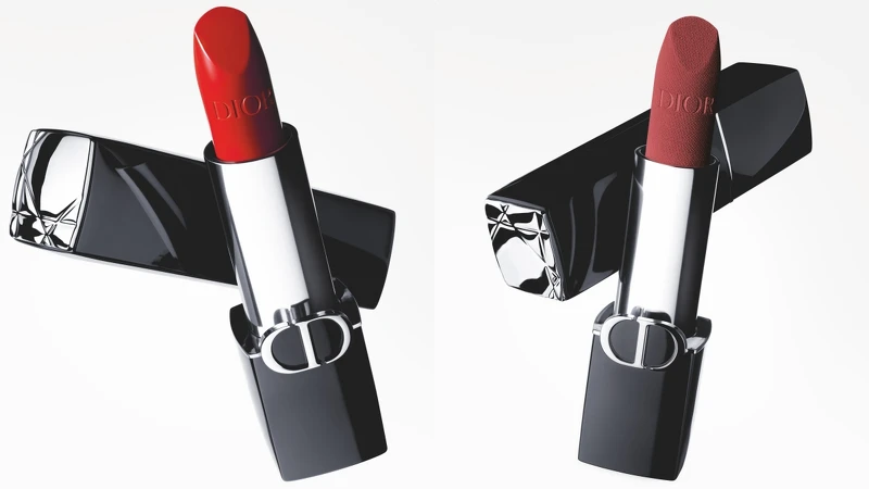 Dior迪奧藍星唇膏(經典緞光#999、絲絨特霧#720)3.5g，NT1600