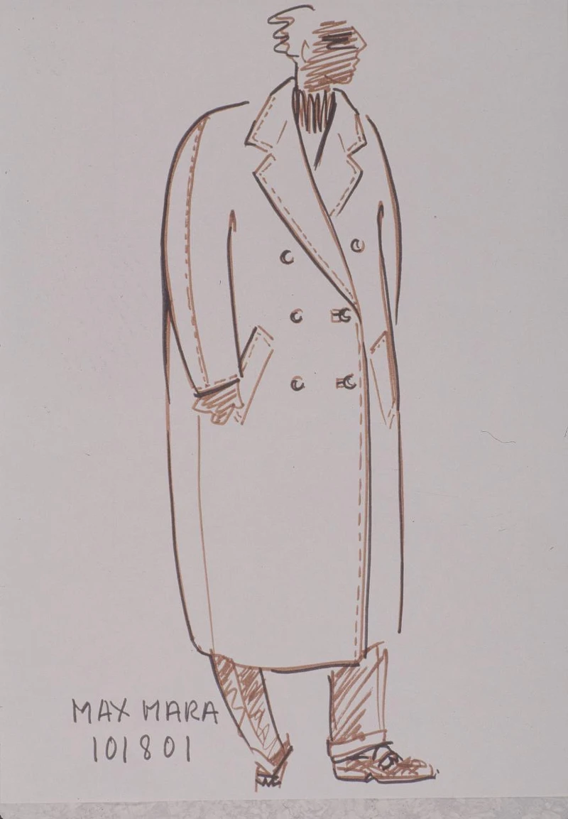 比例設計近乎完美，Max Mara大衣是歷經時間考驗的經典之作。