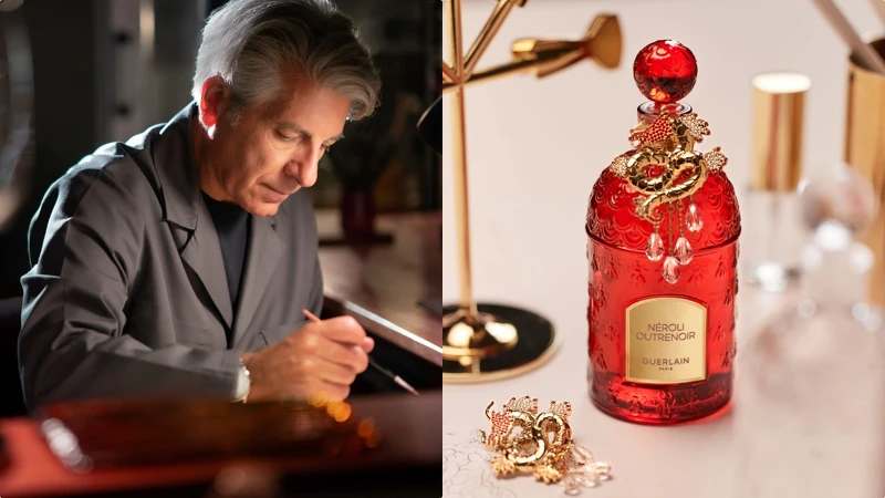 巴黎珠寶藝術家弗朗切斯科·特魯斯切利(Francesco Truscelli)創作情境圖。