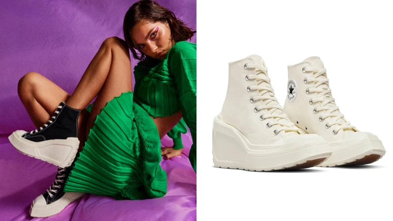 DE LUXE WEDGE幾何坡跟鞋 NT.3,380 DE LUXE WEDGE幾何坡跟鞋 NT.3,380