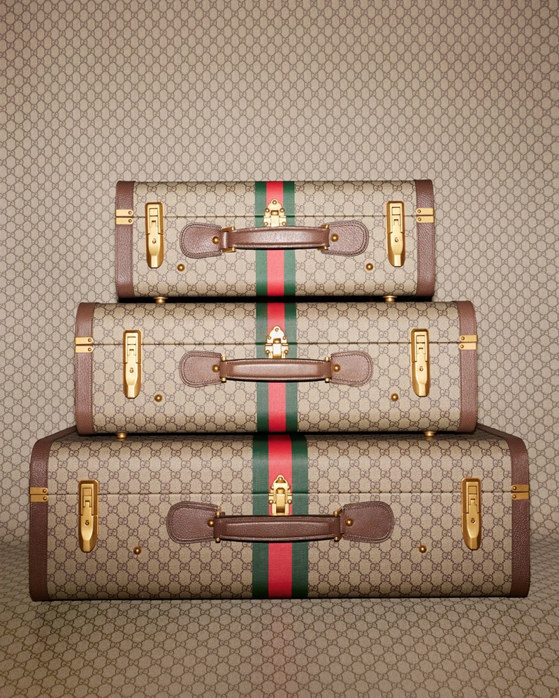 Gucci Valigeria經典硬殼行李箱