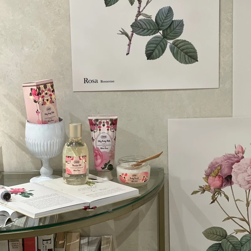 Sabon白玫瑰系列明星三部曲正貨。