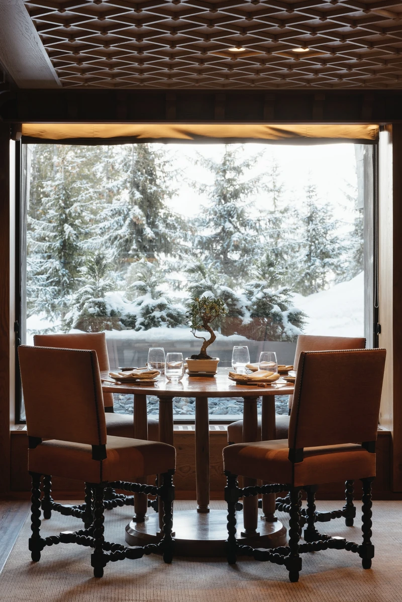 餐廳空間。 餐廳空間。