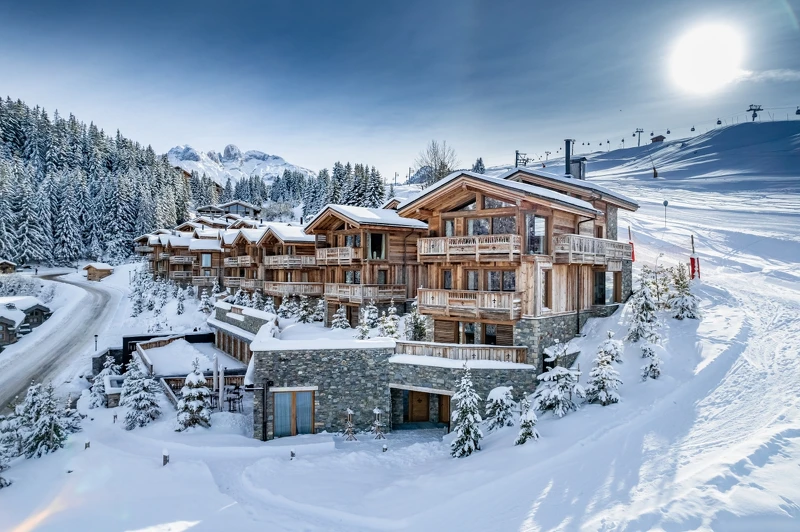 雪維爾創世麗城度假酒店(Ultima Courchevel Belvédère),地理位置相當優越。 雪維爾創世麗城度假酒店(Ultima Courchevel Belvédère),地理位置相當優越。