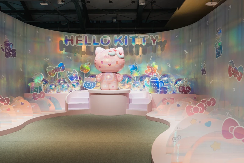 華山1914文化創意產業園區《HELLO KITTY 50週年特展：與未來做朋友吧》©時藝多媒體