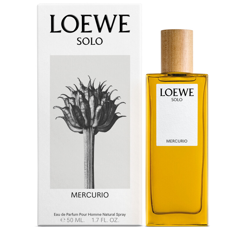 Loewe星際獨奏淡香精SOLO Mercurio EDP 50ml，NT3,460、100ml，NT4,480
