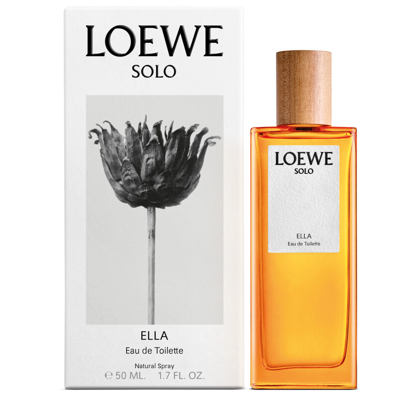 Loewe獨奏宣言女士淡香水SOLO Ella EDT 30ml，NT2,050、50ml，NT3,400、100ml，NT4,860