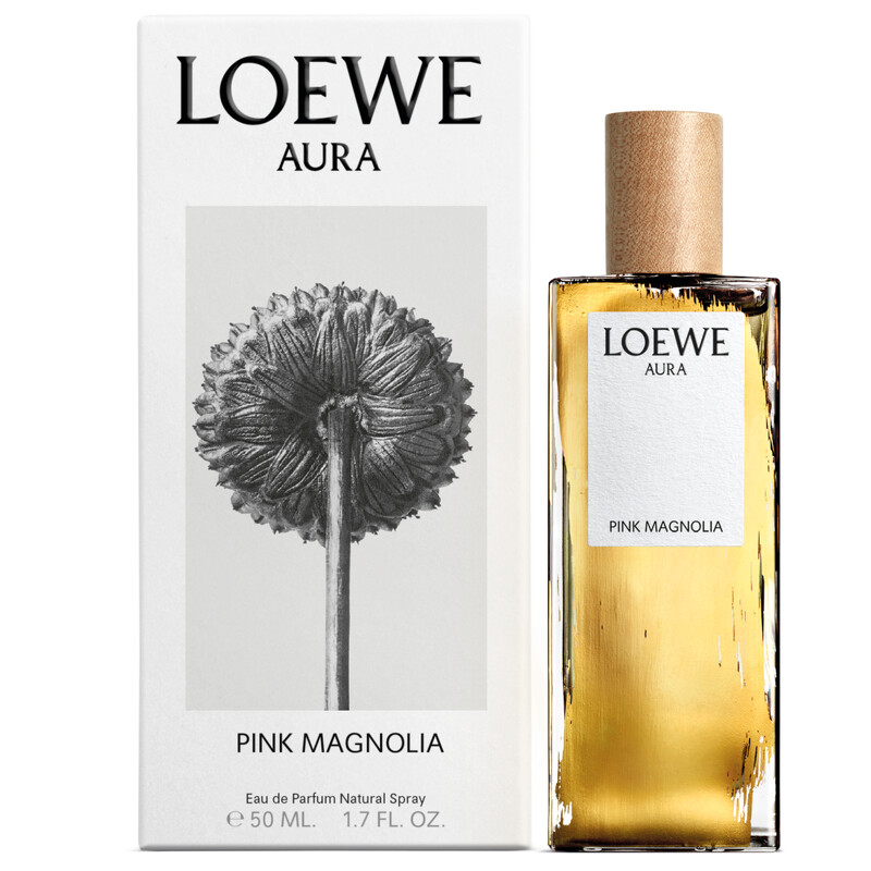 Loewe光之謬思粉色木蘭淡香精AURA Pink Magnolia EDP 50ml，NT3,830、100ml，NT5,450