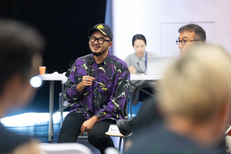 2023 Camping Asia 策展人藝術家林人中參與CA講座 ＠TPAC PHOTO by Grace Lin