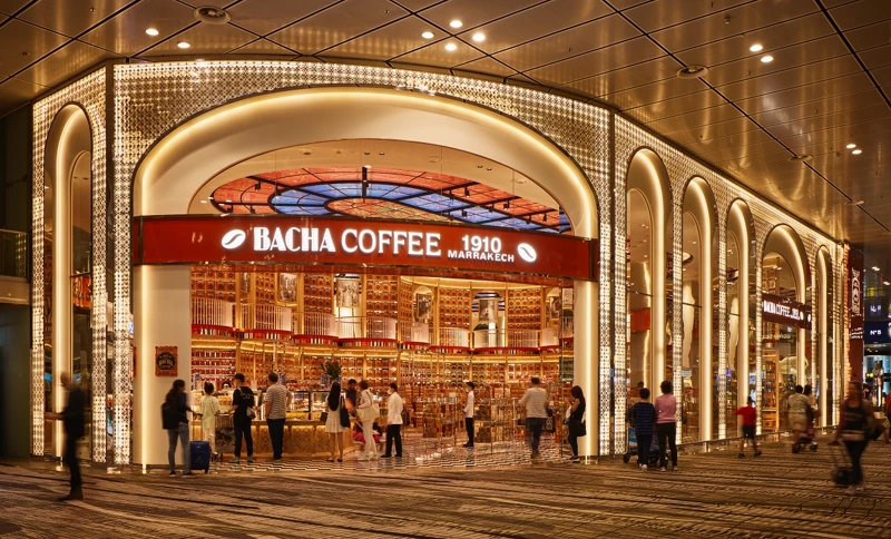 新加坡分店空間。 新加坡分店空間。