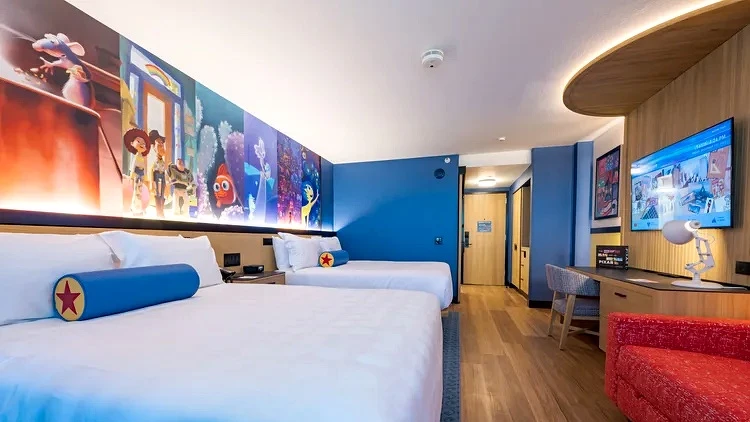 皮克斯廣場飯店 Pixar Place Hotel 客房 皮克斯廣場飯店 Pixar Place Hotel 客房