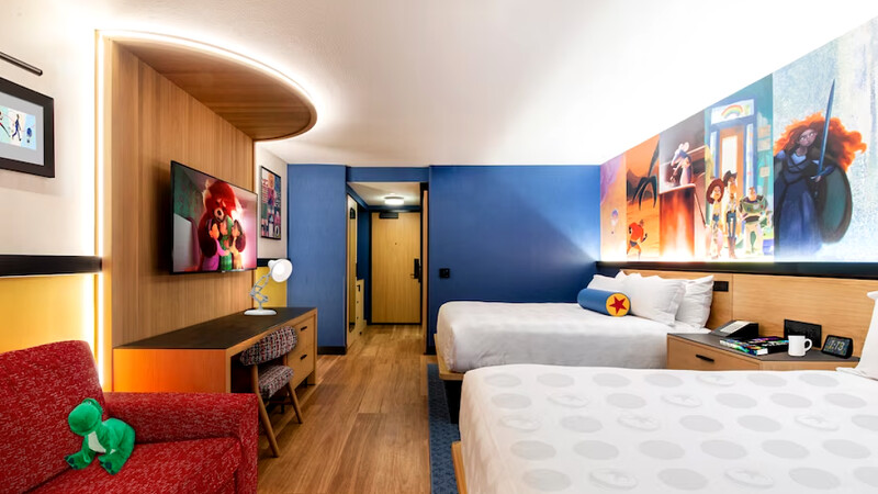 皮克斯廣場飯店 Pixar Place Hotel 客房 皮克斯廣場飯店 Pixar Place Hotel 客房