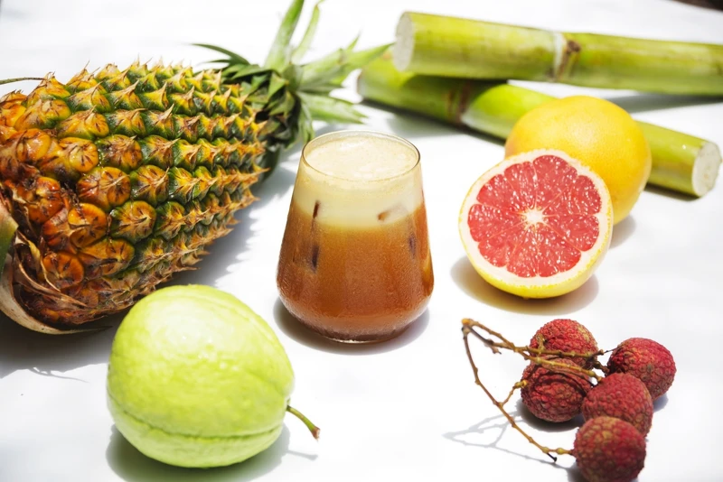 「芭樂水果美式」。