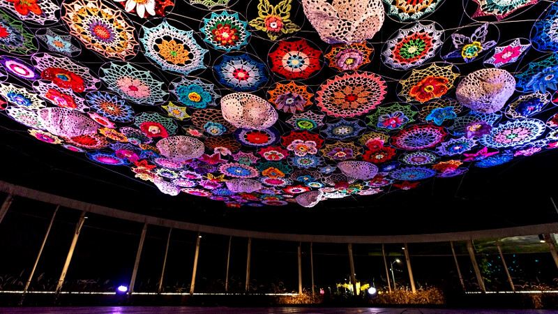 縣民公園燈區《曼陀羅穹頂》 縣民公園燈區《曼陀羅穹頂》