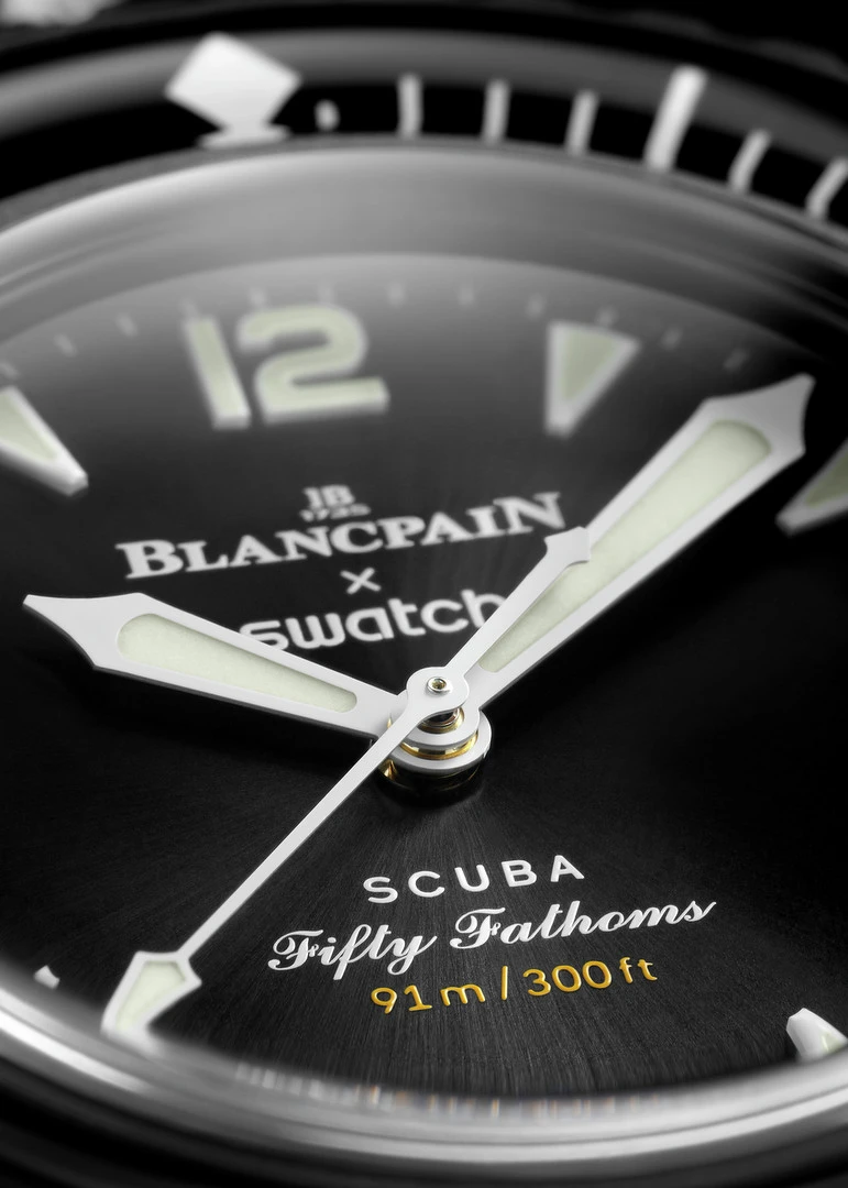 Blancpain X Swatch 聯名 Bioceramic Scuba Fifty Fathoms 系列腕錶2024年新款 OCEAN OF STORMS