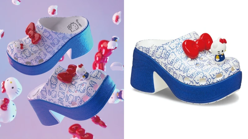 Hello Kitty聯名經典人魚克駱格 NT.4180 Hello Kitty聯名經典人魚克駱格 NT.4180