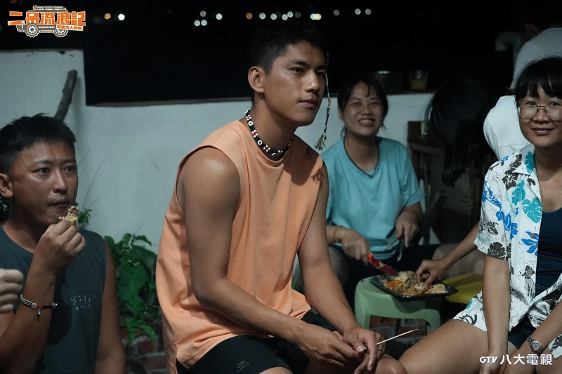 朱軒洋透露在蘭嶼生活後心打開。 朱軒洋透露在蘭嶼生活後心打開。