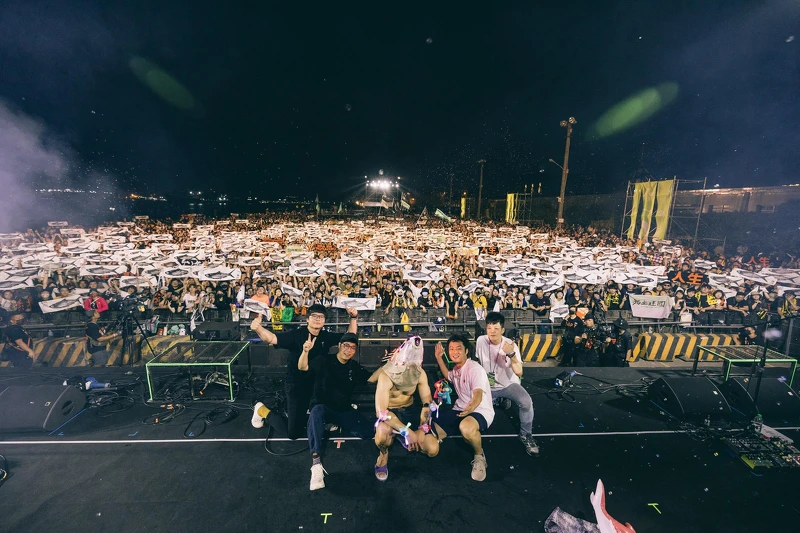 拍謝少年今年將第10度登上大港開唱舞台