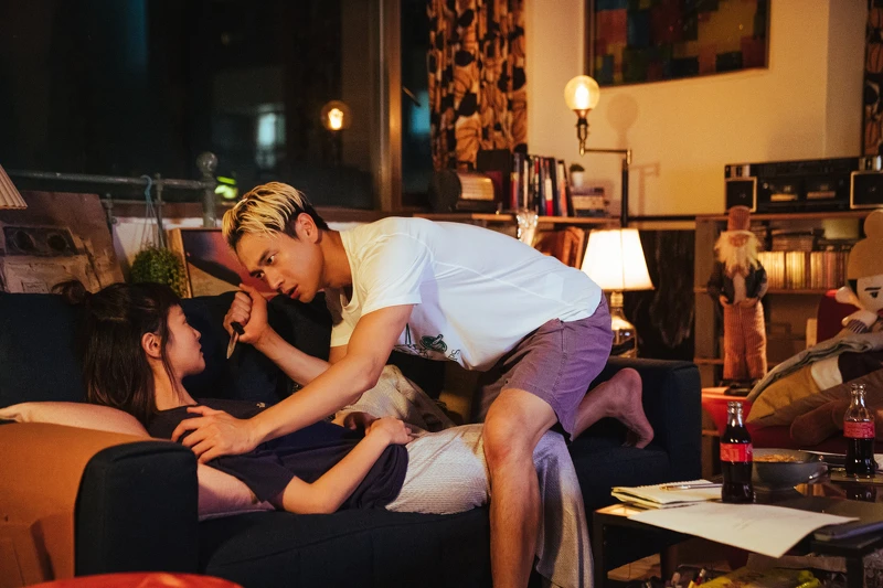 《非殺人小說》劉冠廷和王淨練習演戲 《非殺人小說》劉冠廷和王淨練習演戲