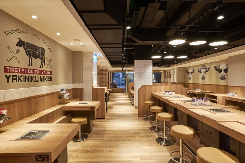 松江南京店空間。 松江南京店空間。