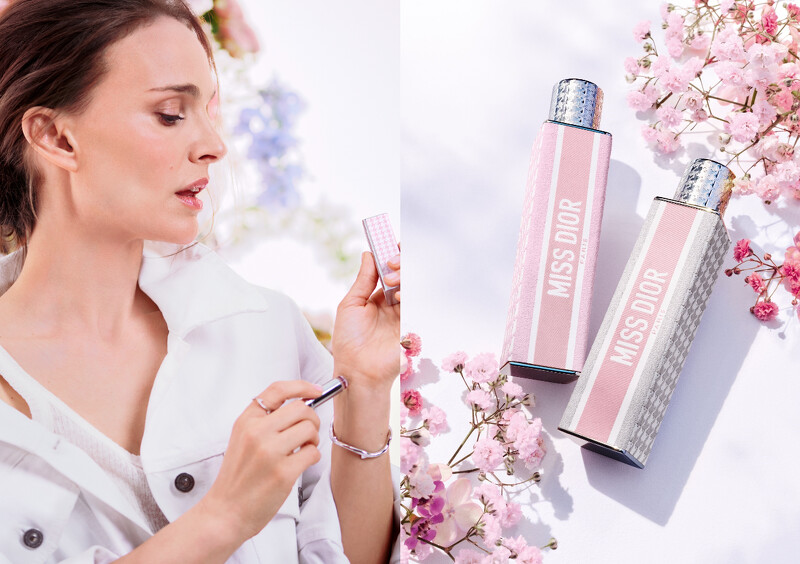 MISS DIOR親吻香膏-花漾迪奧淡香水 NT$2,250、MISS DIOR親吻香膏-香氛 NT$2,800。