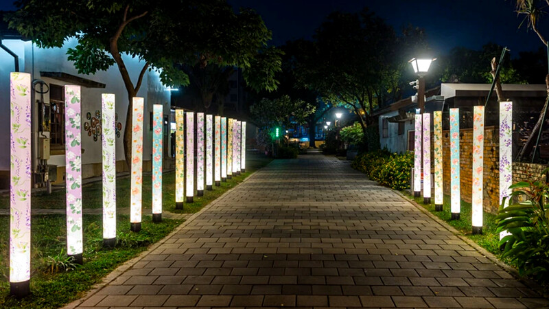勝利星村燈區-《印花森林》 勝利星村燈區-《印花森林》