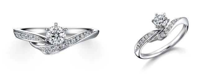 「天之川AMANOGAWA」訂婚鑽戒 「天之川AMANOGAWA」訂婚鑽戒