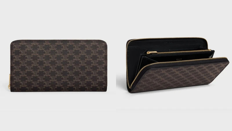 TRIOMPHE帆布大型拉鍊銀包 NT.22,000 TRIOMPHE帆布大型拉鍊銀包 NT.22,000