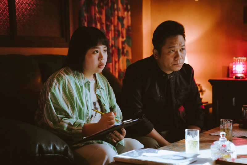 《非殺人小說》大文、卜學亮搭檔查案。 《非殺人小說》大文、卜學亮搭檔查案。