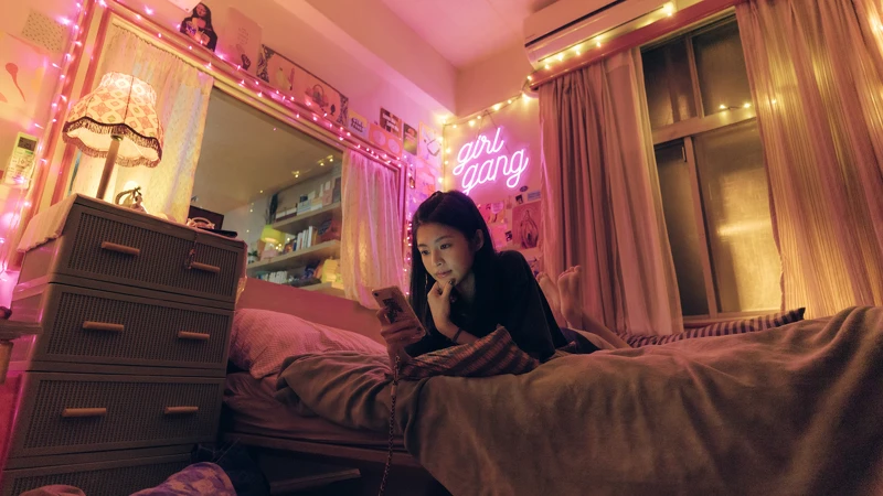 《愛愛內含光》詹子萱飾演大膽談性角色。 《愛愛內含光》詹子萱飾演大膽談性角色。