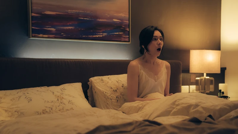 《愛愛內光含》夏于喬飾演女大生詮釋師生戀。 《愛愛內光含》夏于喬飾演女大生詮釋師生戀。