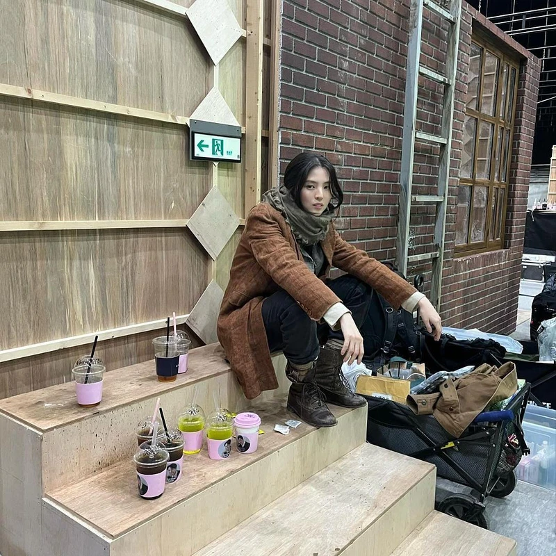 韓韶禧《京城怪物》片場照