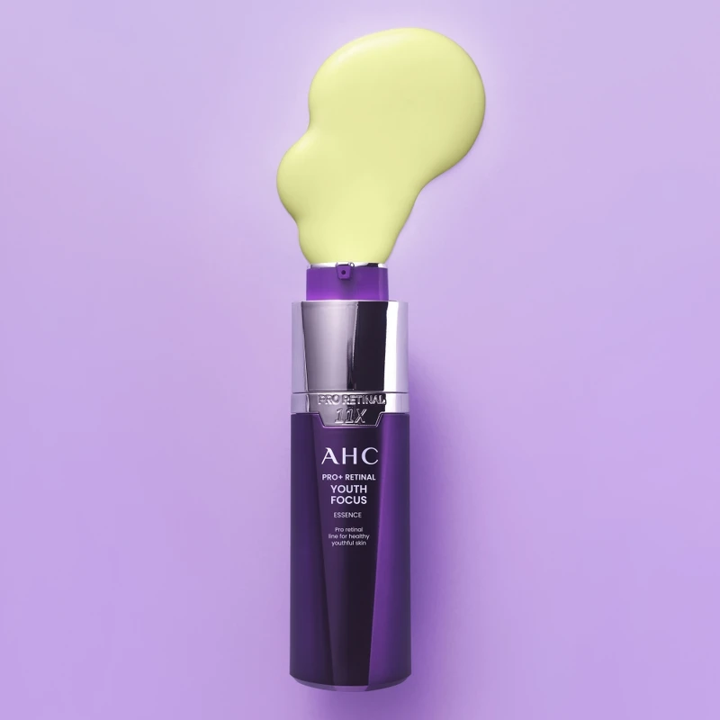 AHC PRO+ A醛逆時煥活緊緻精華質地示意。 AHC PRO+ A醛逆時煥活緊緻精華質地示意。