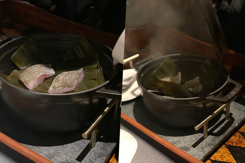 主廚此次也加入不同形式呈現菜色。