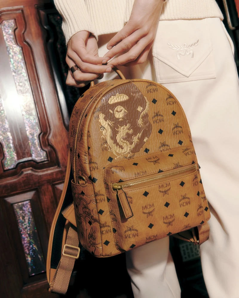 BAPE X MCM 聯名後背包 NT.36,500