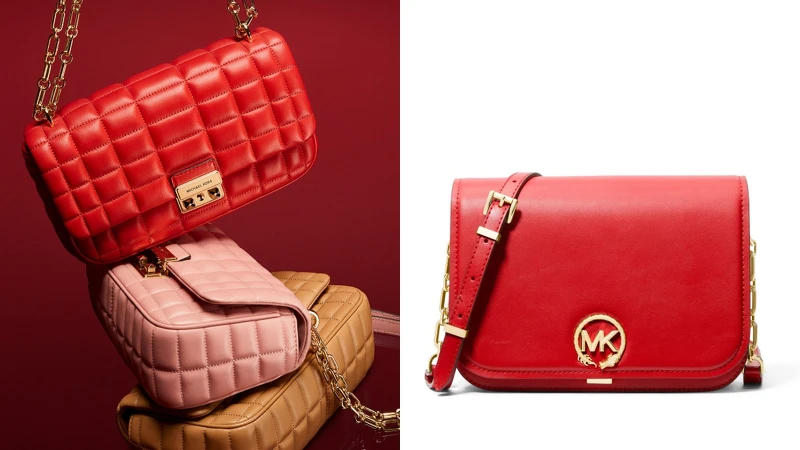 MICHAEL KORS DELANCEY 紅色龍年包NT.15,000