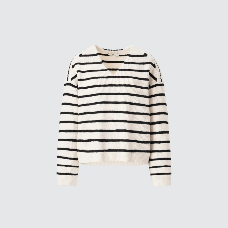 V領短版針織衫NT$1290。