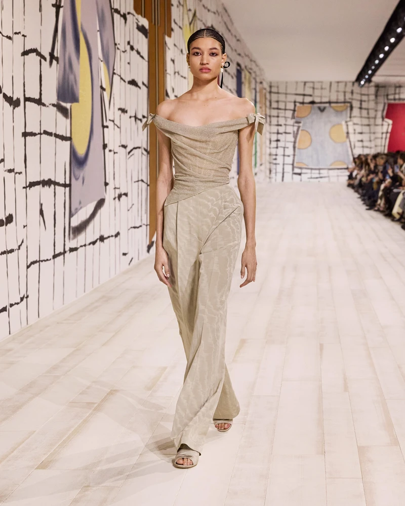 Dior 2024春夏高級訂製系列。 Dior 2024春夏高級訂製系列。