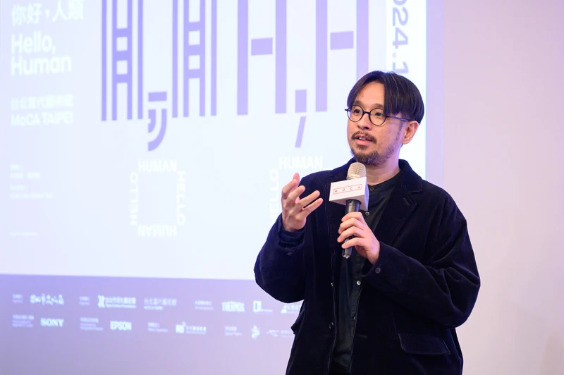 策展人林欣傑。攝影／王世邦 ANPIS FOTO