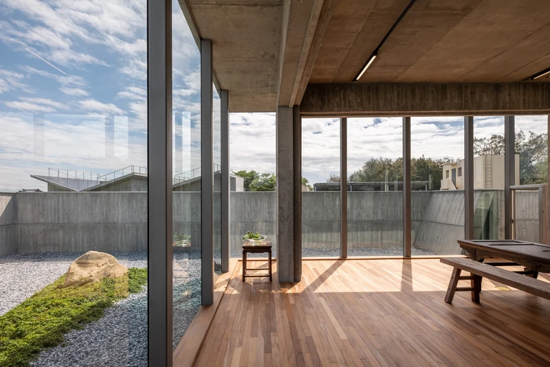 「茶室」空間。 「茶室」空間。