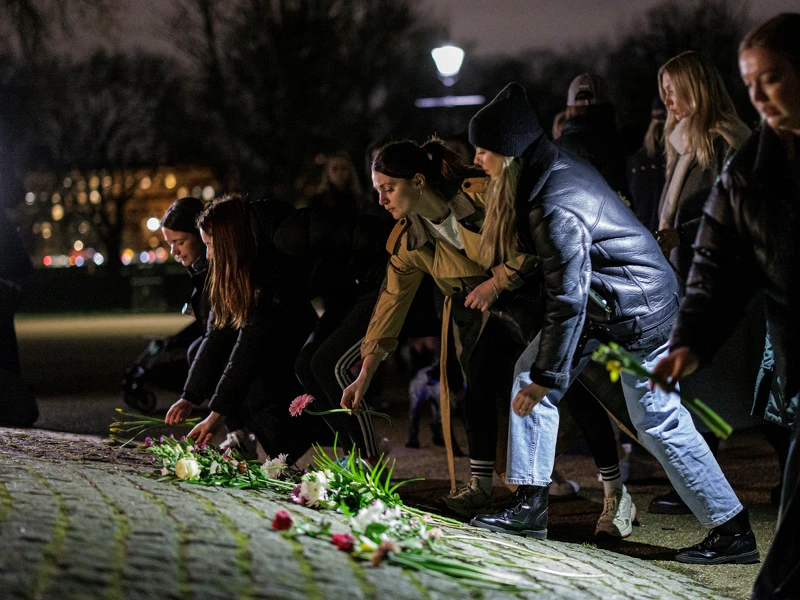 英國倫敦,民眾悼念厭女謀殺受害者 Sarah Everard。 英國倫敦,民眾悼念厭女謀殺受害者 Sarah Everard。
