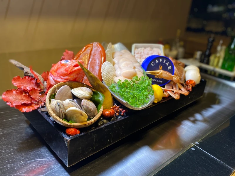 日本官方的日本貿易振興機構(JETRO)與日本台灣交流協會為台灣民眾提供新鮮的日本海鮮。 日本官方的日本貿易振興機構(JETRO)與日本台灣交流協會為台灣民眾提供新鮮的日本海鮮。